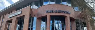 Abbildung des Gebäudes der Ems-Zeitunjg