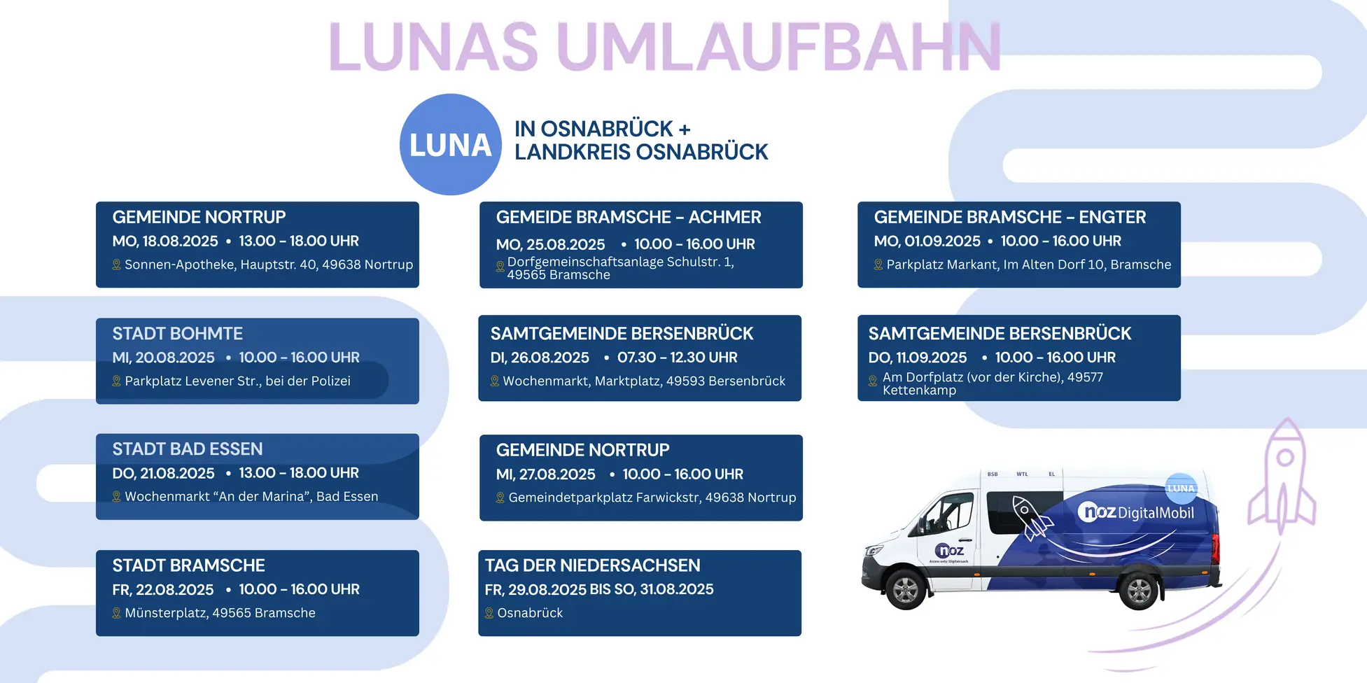 Lunas Umlaufbahn