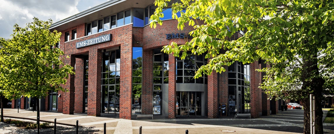 Verlagsgebäude der Ems-Zeitung