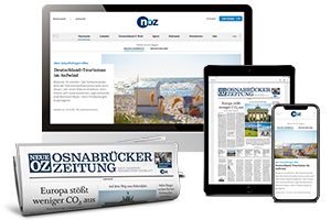 MacBook, iPad und iPhone mit noz.de und die Tageszeitung