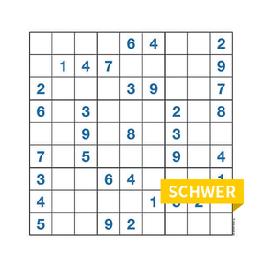 Sudoku schwer