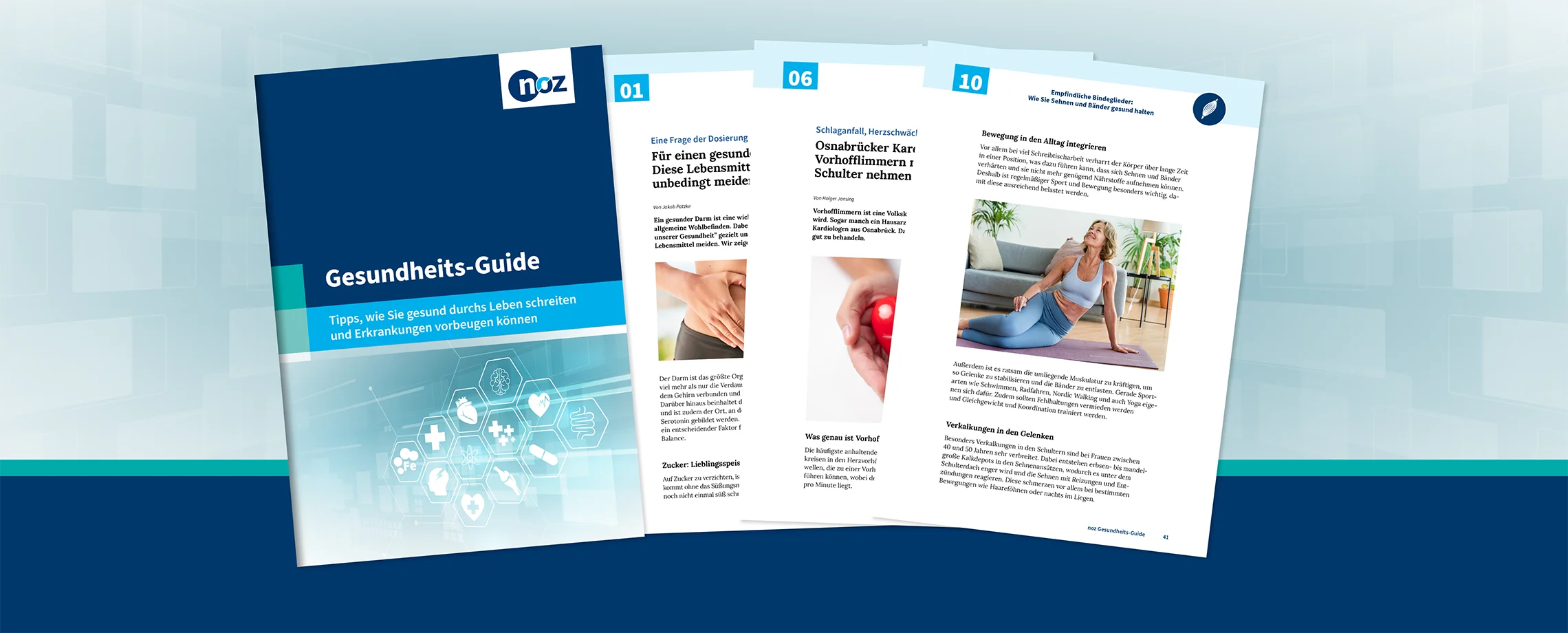 Den Gesundheits-Guide als PDF sichern und herausfinden, wie sie Erkrankungen effektiv vorbeugen können.