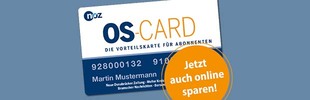 OS-CARD jetzt auch online sparen